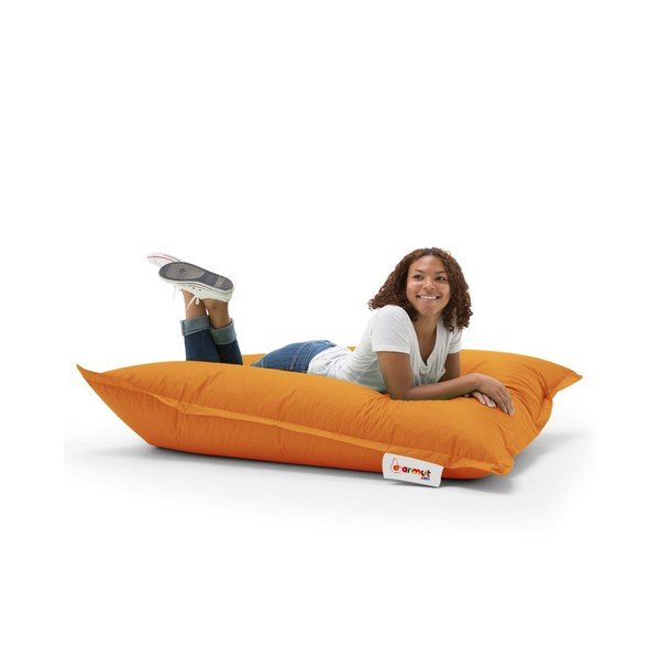 Оранжев градински пуф за сядане Mattress – Floriane Garden-image-2