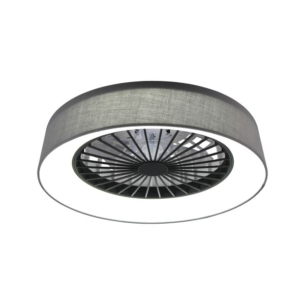 Сиво LED осветително тяло за таван Farsund – Trio-image-3