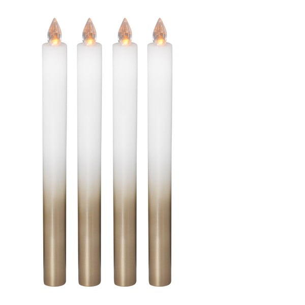 Комплект от 4 декоративни свещи, височина 25 см - Naeve