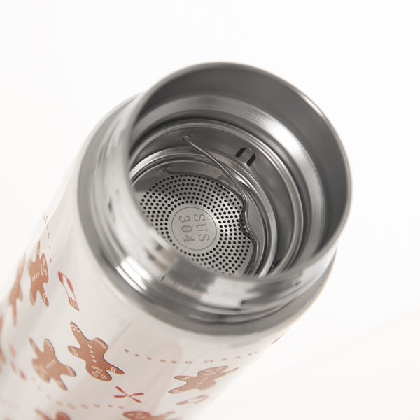 Бял термос 400 ml - Orion-image-2