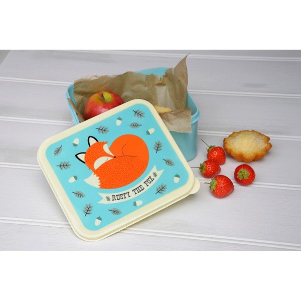 Кутия за обяд Rusty The Fox Rusty the Fox - Rex London-image-3