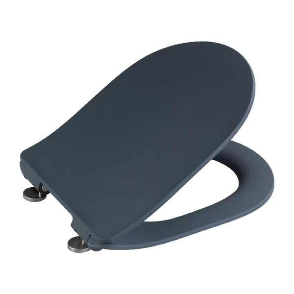 Сива тоалетна седалка Сива, 45,2 x 36,2 cm Sedilo - Wenko-image-1