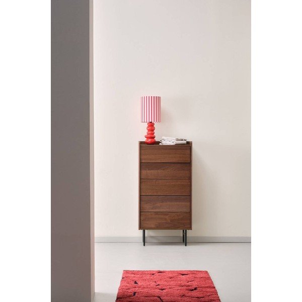 Скрин от декор от орех в тъмно естествен цвят 60x118,5x45 cm Örgryte – Jotex-image-1