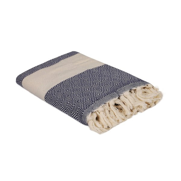 Синя памучна кърпа Elmas, 180 x 100 cm - Unknown