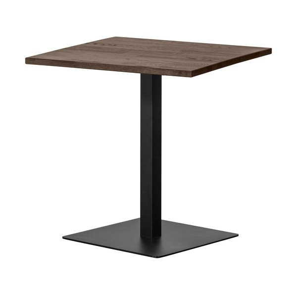 Трапезна маса с дъбова дървена плоскост 80x80 cm Tablo – WOOOD