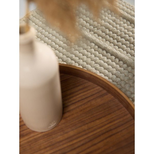 Кремав ръчно изработен вълнен килим 80x150 cm Camden Parker – Ted Baker-image-2