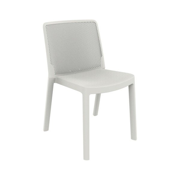 Комплект от 4 бели градински стола Fresh Garden - Resol-image-1