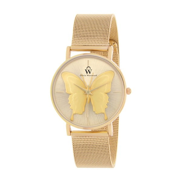 Dámské hodinky s řemínkem ve zlaté barvě Olivia Westwood Makena