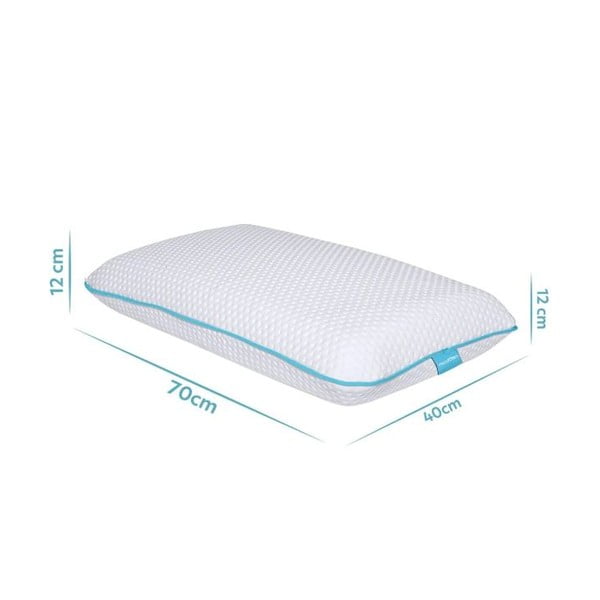 Анатомична възглавница с пълнеж от мемори пяна 40x70 cm – Mila Home-image-3