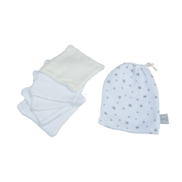 Муселинови кърпи за миене в комплект от 5 броя – Bébé Douceur