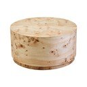Кръгла масичка за кафе в естествен цвят ø 80 cm Mota – Premier Housewares