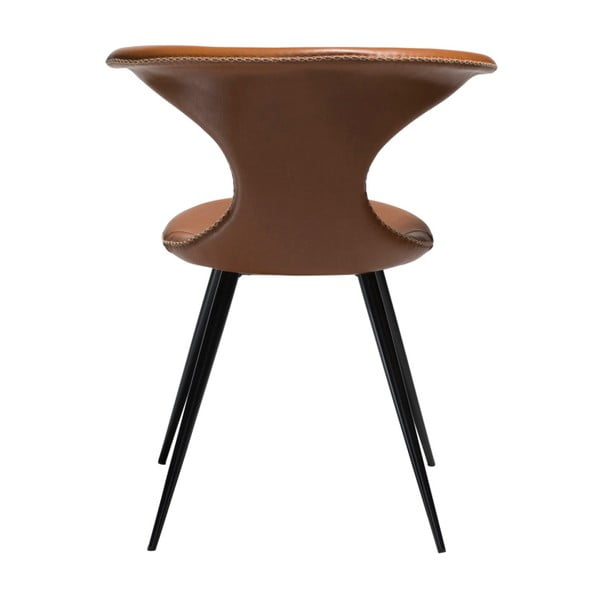 Кафяв стол от изкуствена кожа Flair - DAN-FORM Denmark-image-2