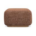 Оранжева/кафява модулна табуретка Ailani – Makamii