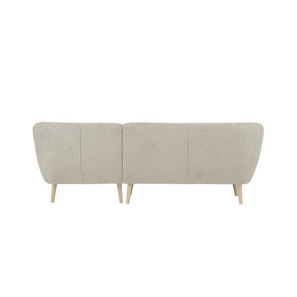 Béžová pohovka s lenoškou na pravé straně Mazzini Sofas Sicile-image-1