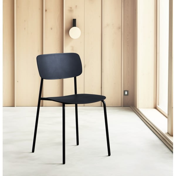 Черни трапезни столове в комплект от 2 бр. Kirkland – Unique Furniture-image-1