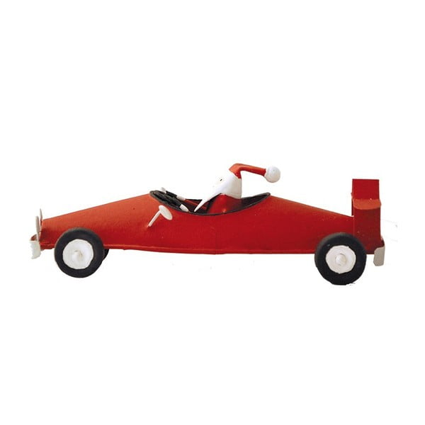 Коледна фигурка Tin Santa on Sports Car - G-Bork