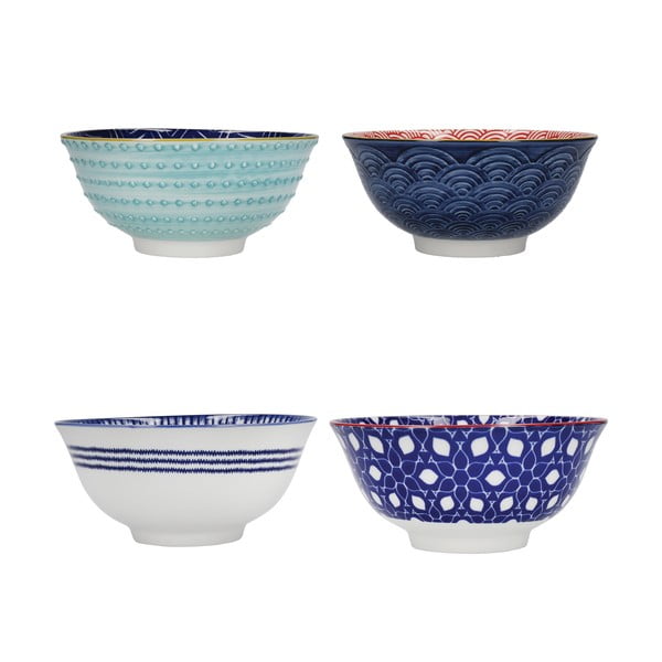 Комплект от 4 керамични чаши, ø 16,5 cm - Kitchen Craft