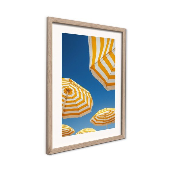 Печатна картина с включена рамка 30x40 cm Umbrellas  – Styler-image-4