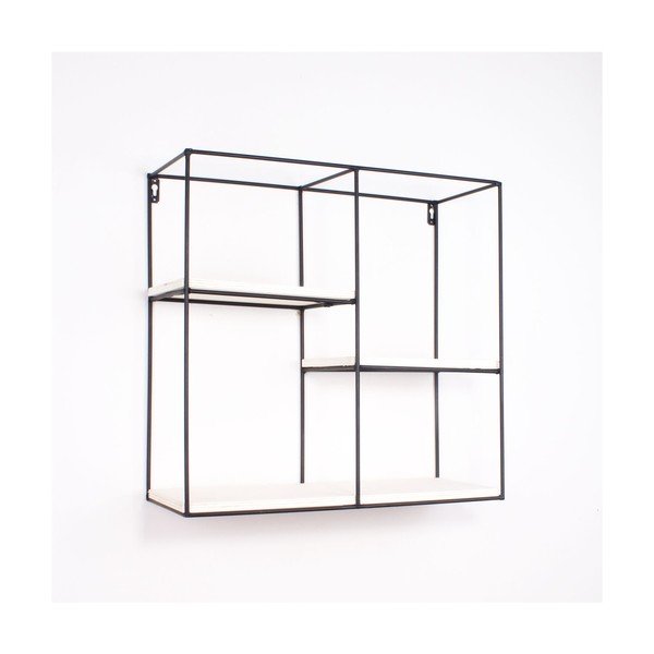 Метален стенен рафт Cube - North Carolina Scandinavian Home Decors