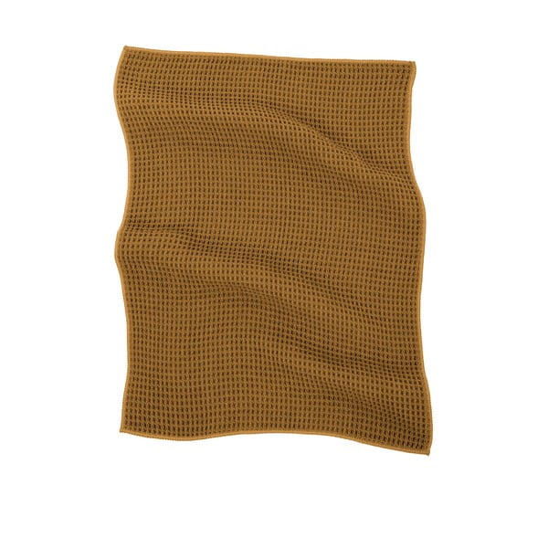 Комплект от 2 оранжево-кафяви кухненски кърпи от микрофибър , 60 x 40 cm - Tiseco Home Studio