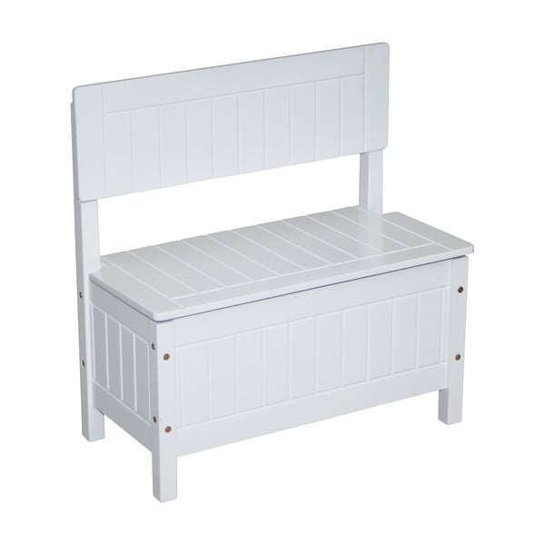 Бяла детска пейка – Roba