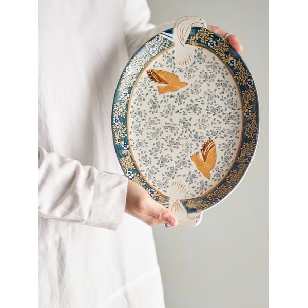 Глинена тава 25x34 cm Hezha – Bloomingville-image-1