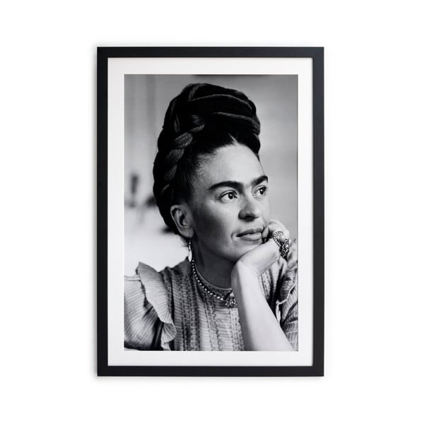 Черно-бял плакат , 30 x 40 cm Kahlo - Madre Selva