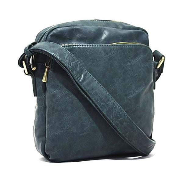 Чанта за рамо - синя, 23x27 cm - Bobby Black