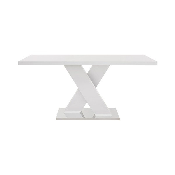 Гланцова трапезна маса 90x160 cm Camarque – Støraa-image-2