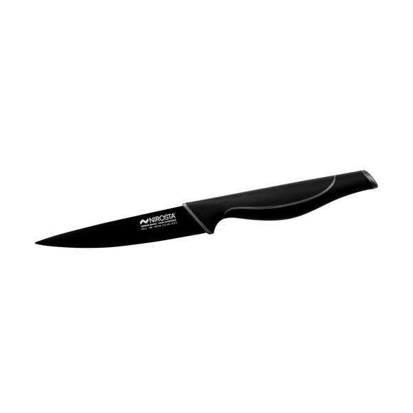Черен кухненски нож от неръждаема стомана Wave - Nirosta