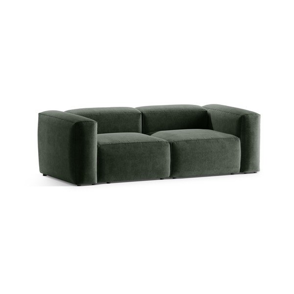 Зелен диван 224 cm Bergamo – Cosmopolitan Design-image-2