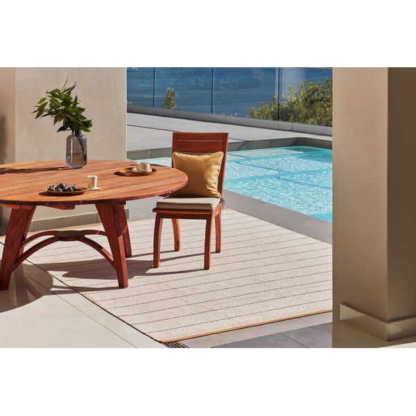 Пътека за открито и закрито в цвят жълта охра и крема 85x200 cm Belle Ochre – Pappelina-image-1