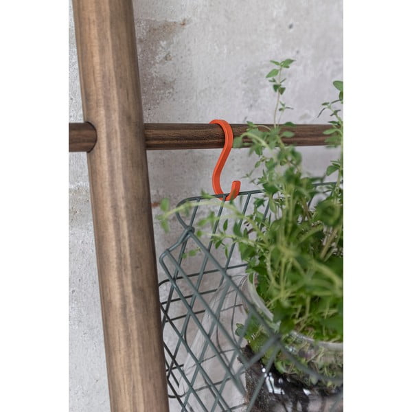 Оранжеви висящи метални куки в комплект от 5 бр. Hang-it – Mette Ditmer Denmark-image-2