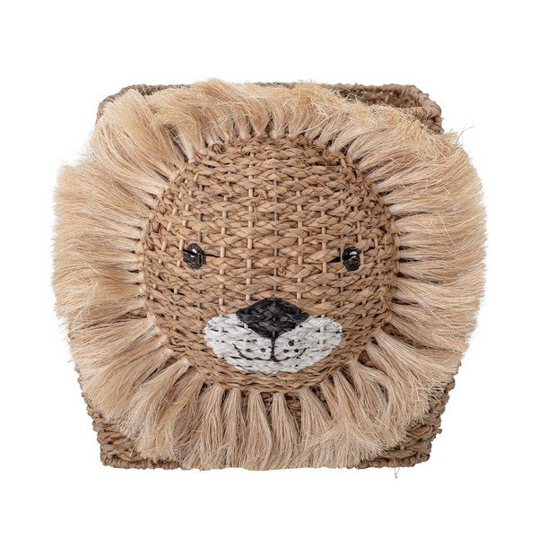 Детска кошница за играчки от плетеница в естествен цвят 52x32x36 cm Harrison – Bloomingville Mini-image-2