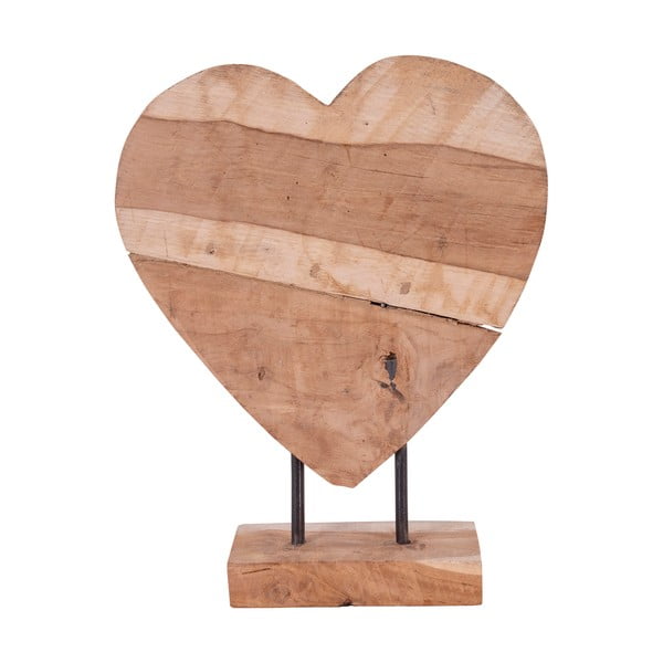 Дървена декорация от тиково дърво Almada - House Nordic-image-2