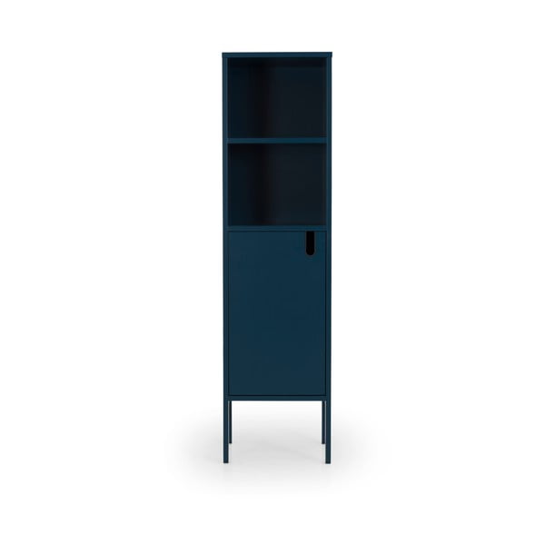 Петролно син шкаф, височина 152 cm Uno - Tenzo