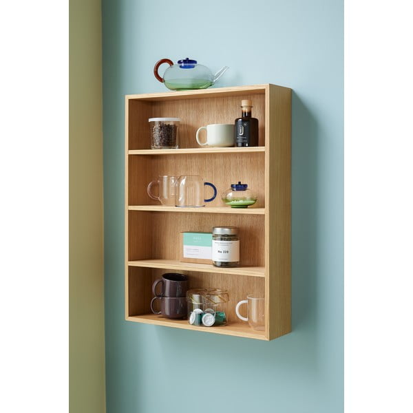 Рафт от дъбова дървесина Cubbie - Hübsch-image-4