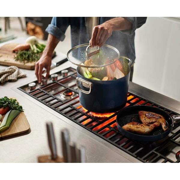 Касерола с капак с керамично покритие подходящо за индукционен котлон Space – Joseph Joseph-image-1