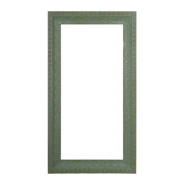 Zrcadlo v zeleném rámu Ixia Vintage