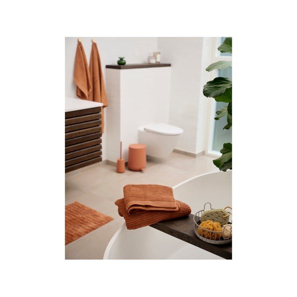 Оранжево пластмасово кошче за боклук с педал 3 l Nova One – Zone-image-2