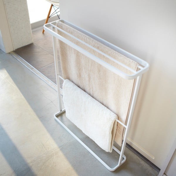 Бяла стойка за кърпи Tower - YAMAZAKI-image-3