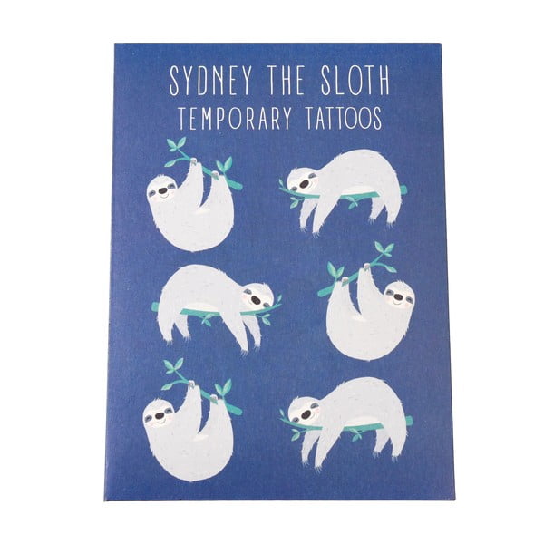 Комплект временни татуировки Sydney The Sloth - Rex London