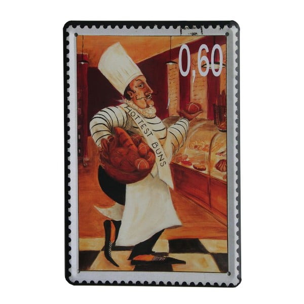 Cedule Stamp Chef I, 15x21 cm