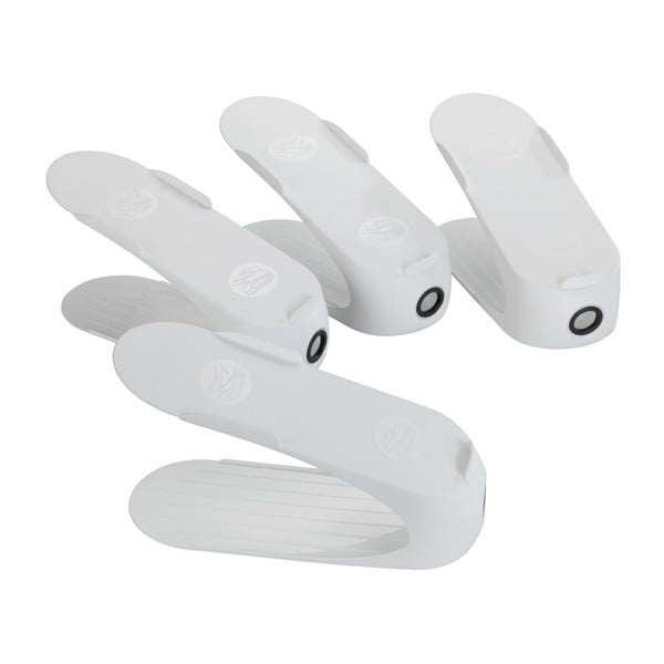 Бяла стойка за 4 чифта обувки Smart - Wenko-image-3