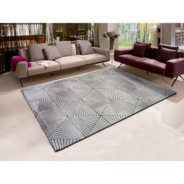 Сив килим Dash Pasmo, 80 x 150 cm - Universal-image-1
