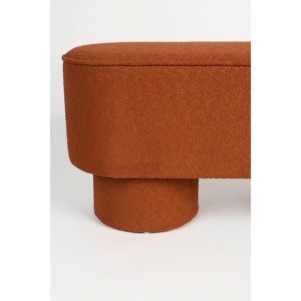 Пейка от букле в тухлен цвят Marcos – White Label-image-3