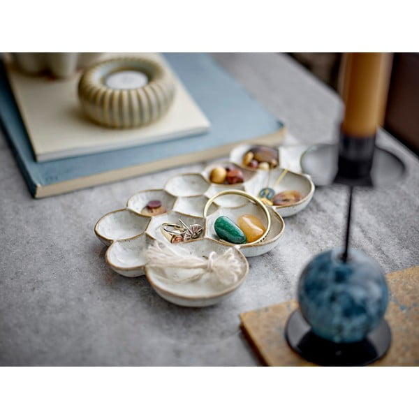 Каменина декоративен поднос 13x24.5 cm Parel – Bloomingville-image-1