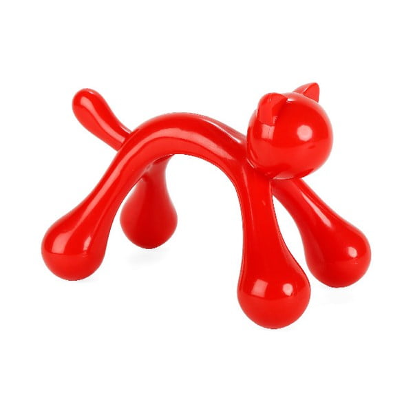 Червена масажираща котка - Kikkerland