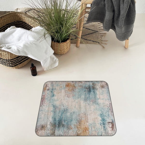 Синьо-сиви изтривалки за баня в комплект от 2 бр. 60x100 cm - Mila Home-image-4