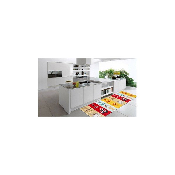 Vysoce odolný kuchyňský koberec Webtappeti Fastfood, 60 x 150 cm-image-2